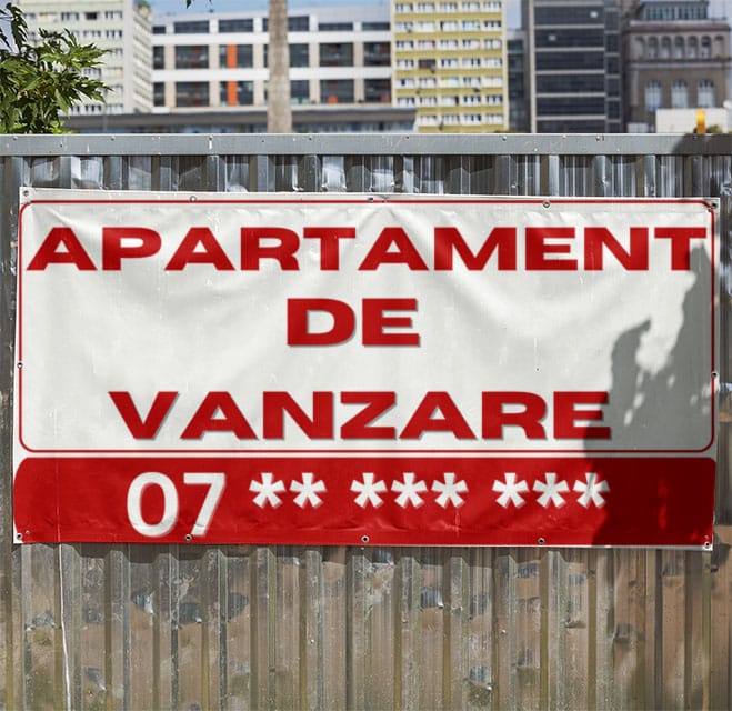 Banner Banner De Vânzare 122