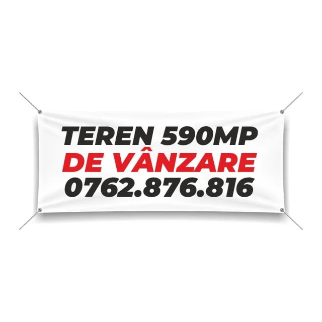 Banner Banner Personalizat De Vânzare Apartament Sau Teren 6107378