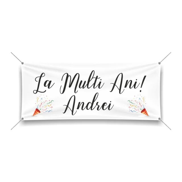 Banner Banner Personalizat La Mulți Ani 6107372