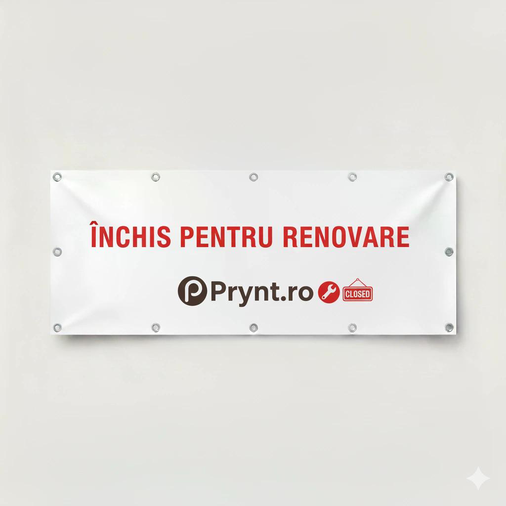 Banner închis Pentru Renovare