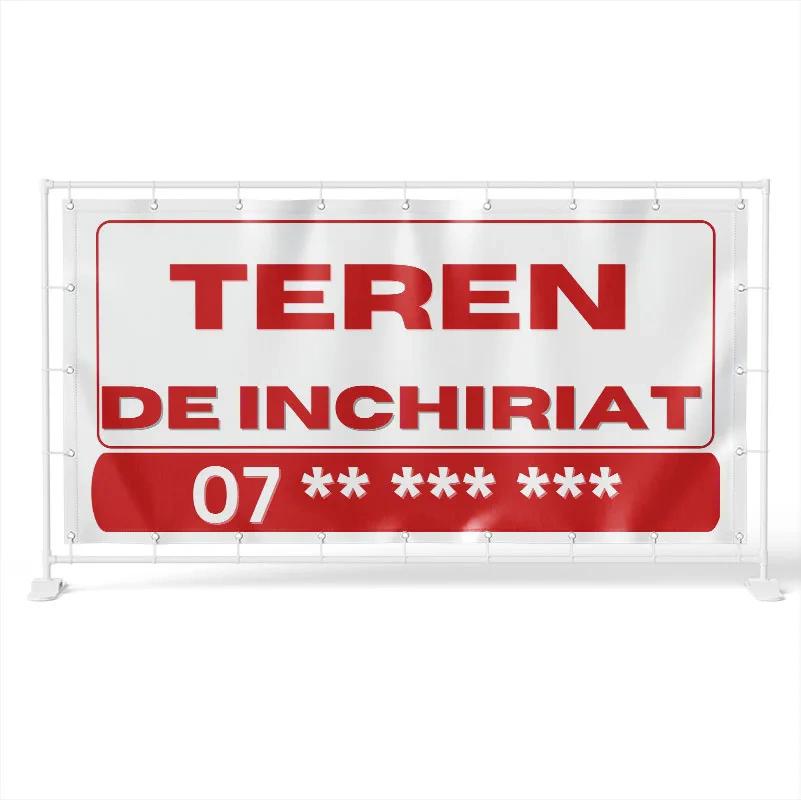 Banner Teren De Închiriat